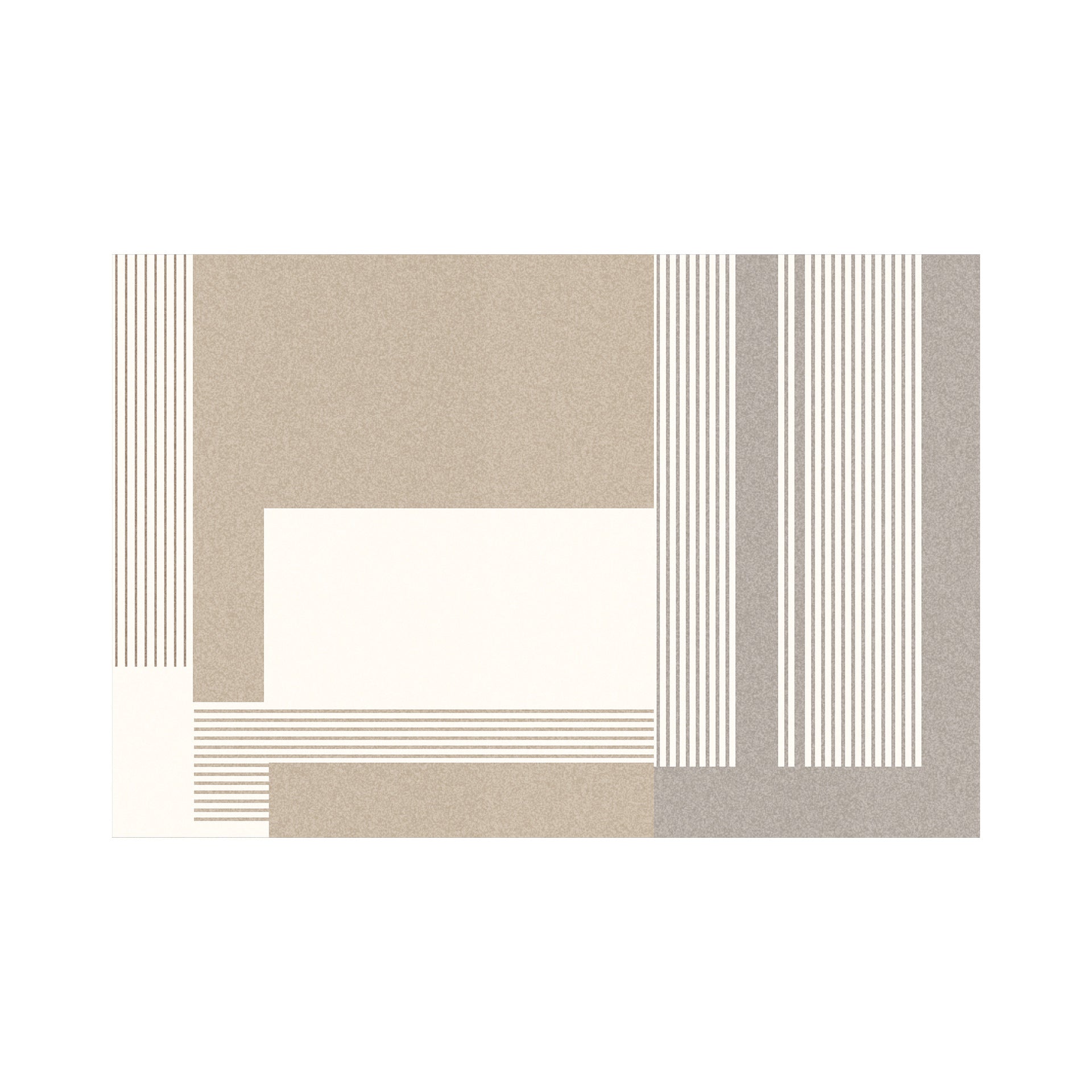 Textured Abstract Design Bath Mat