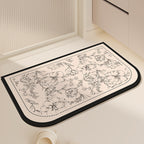 Modern Bathroom Comfort Mat