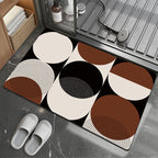 Modern Abstract Bath Mat