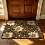 Decorative Football-Themed Area Mat