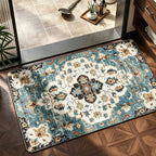 Floral Print Bath Mat