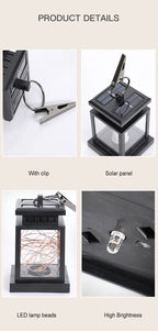 Modern Solar Star Candle ABS Waterproof LED Outdoor Lights