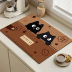 Cute Cartoon Dog Kitchen Mat