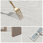Geometric Patterned Bathroom Mat