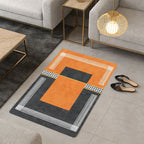 Decorative Geometric Pattern Area Mat