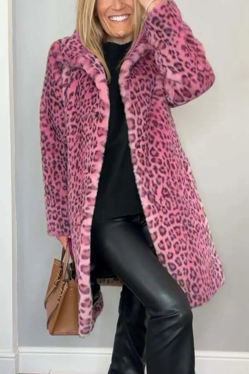 Sylis | Leopard Print Coat