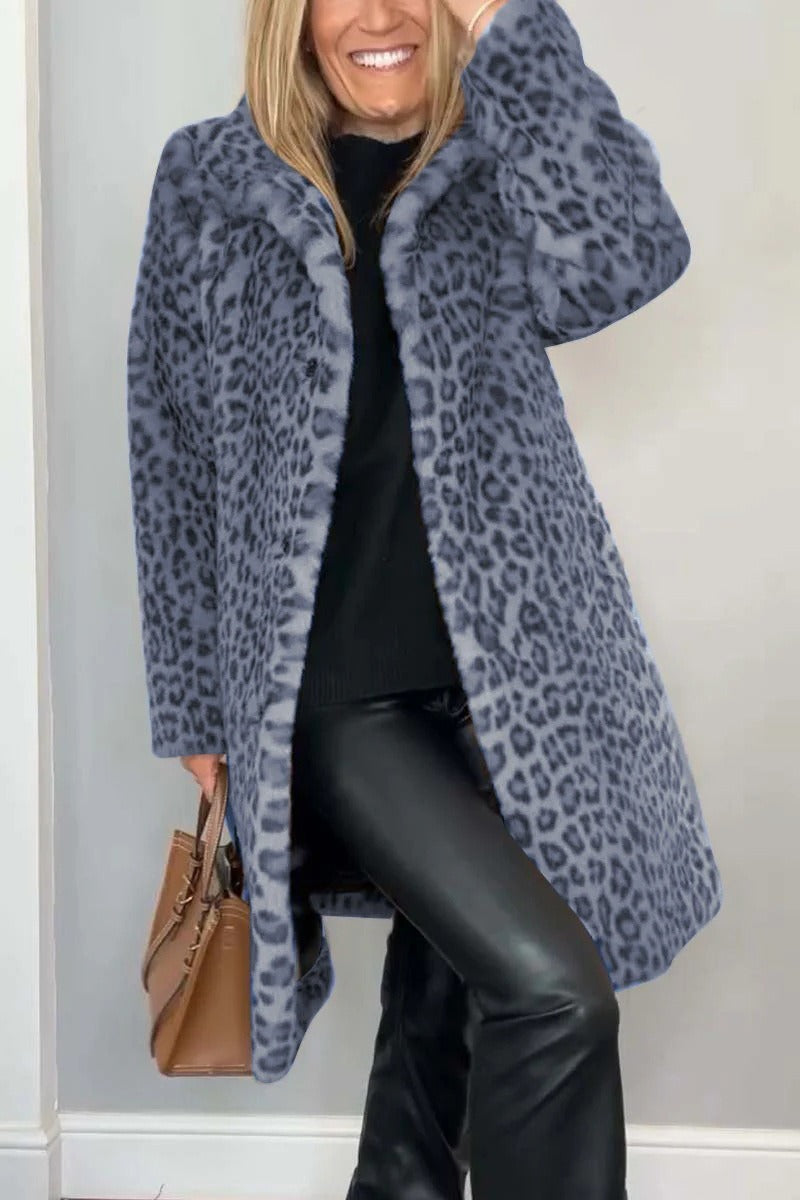 Sylis | Leopard Print Coat