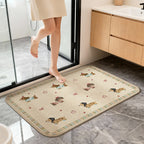 Cute Cartoon Cat Bath Mat