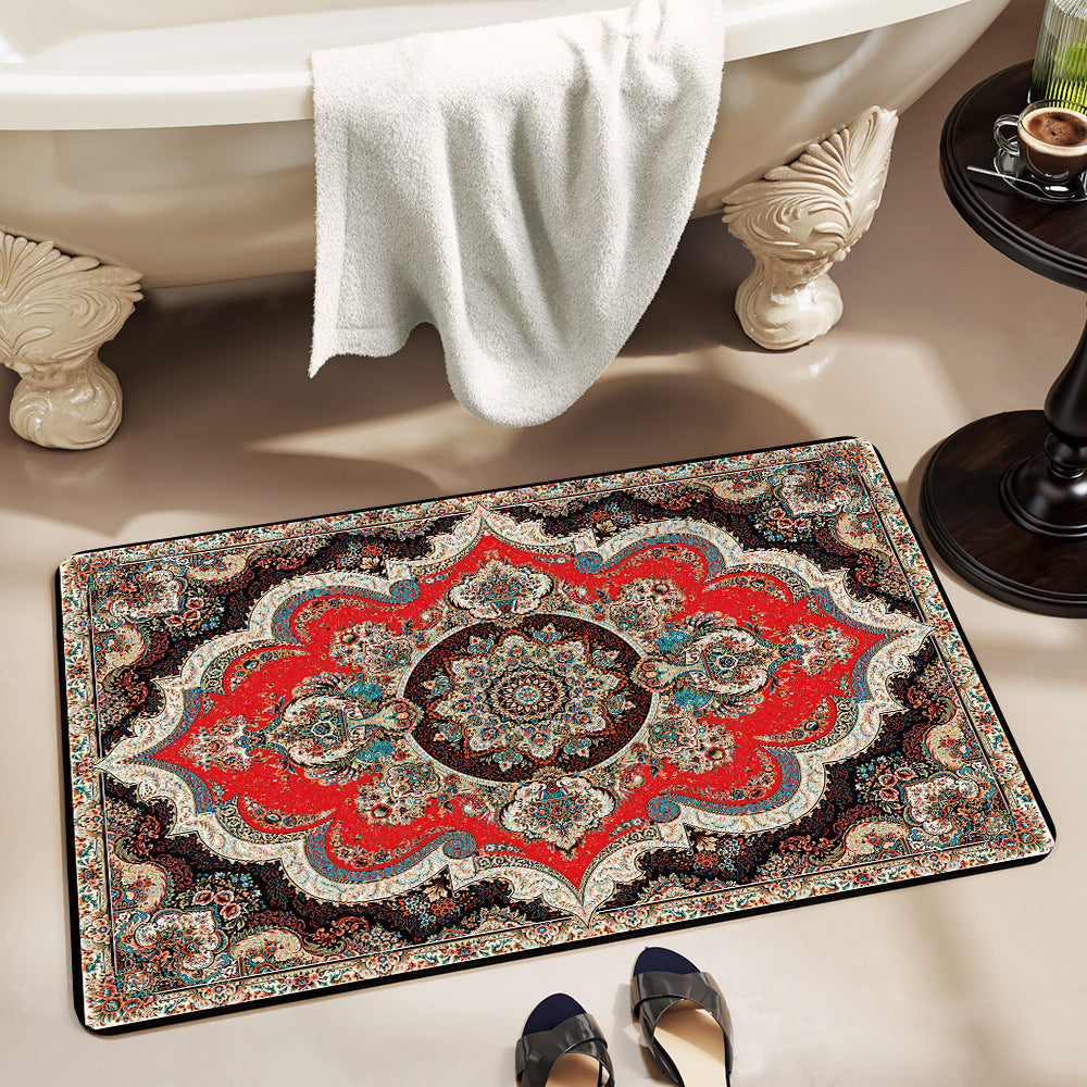 Ornate Decorative Bath Mat