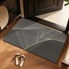 Geometric Abstract Bath Mat