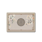Artistic Floral Bath Mat