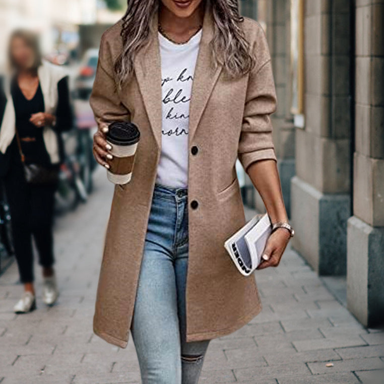 Sylis | Elegant Long Coat for Women for Autumn & Winter