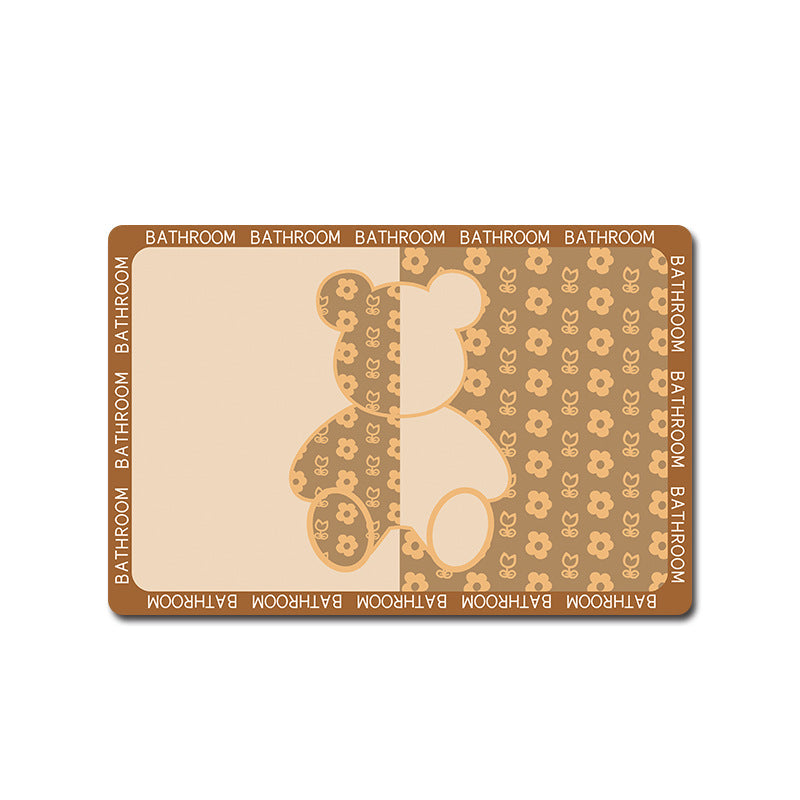 Cute Cartoon Character Bath Mat
