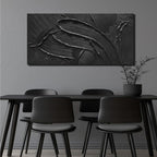 Textured Abstract Oil Painting