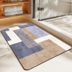 Contemporary Geometric Bath Rug