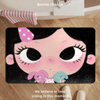 Adorable Cartoon Character Bath Mat