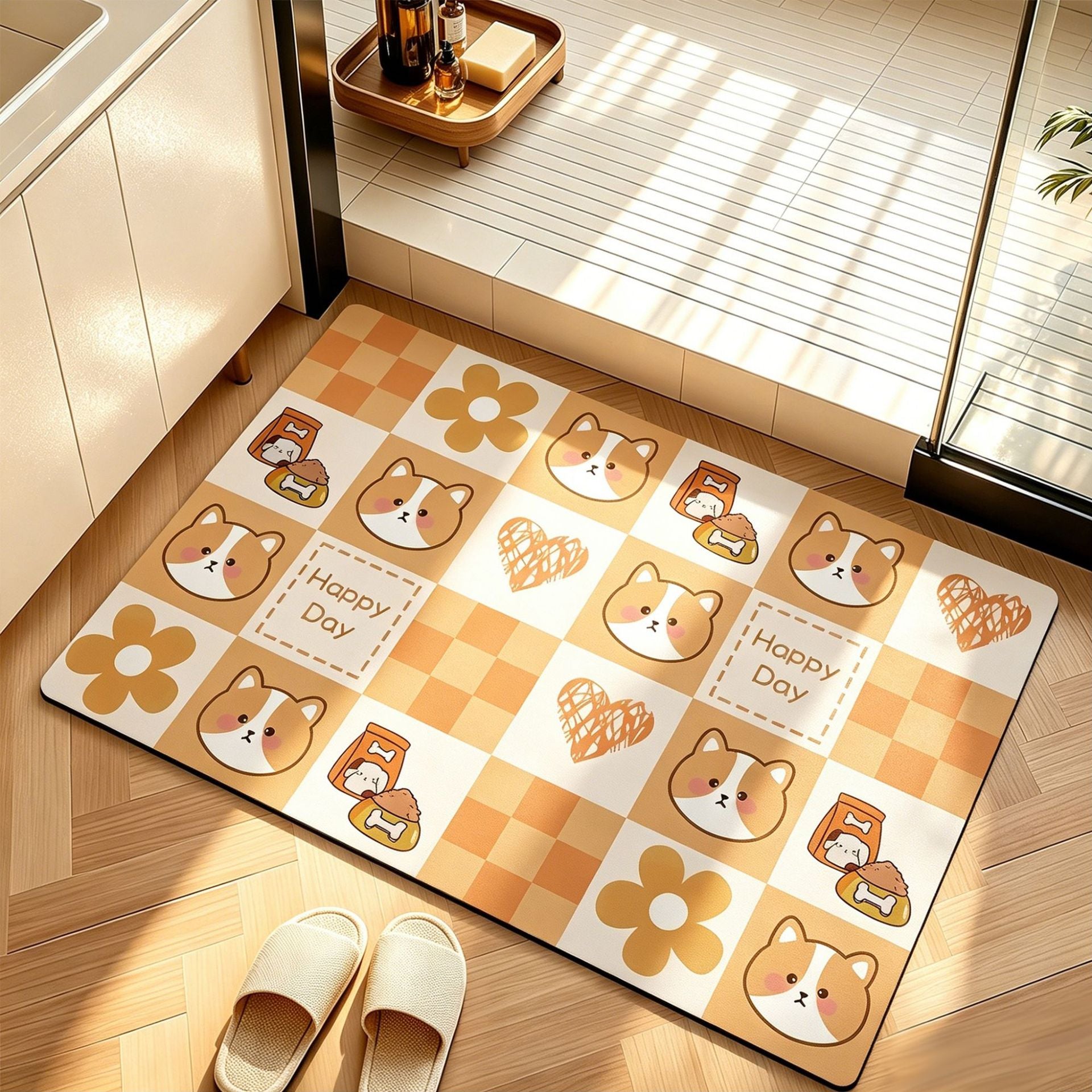 Modern Artistic Bath Mat