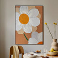 Floral Relief Textured Wall Art
