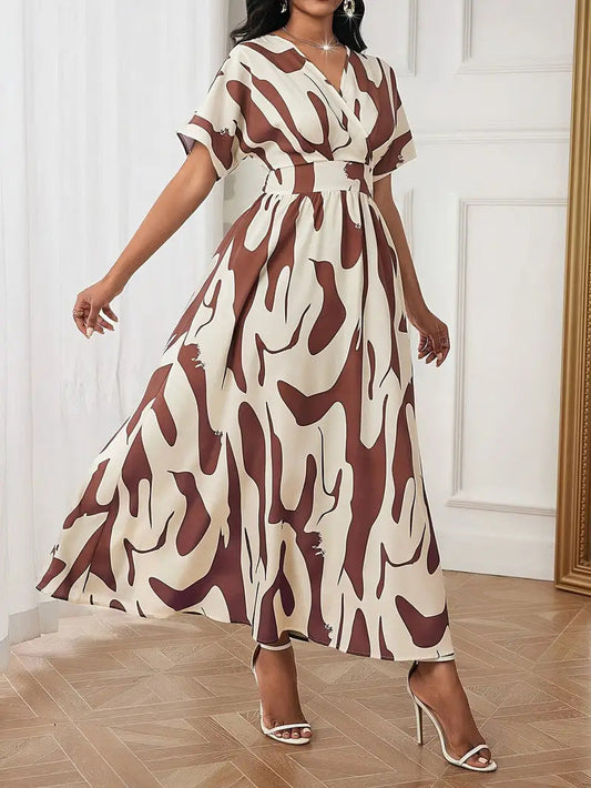 Sylis | Abstract Elegance Dress