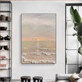 Serene Coastal Landscape Canvas Art