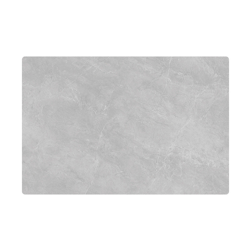 Luxurious Marble-Patterned Bath Mat