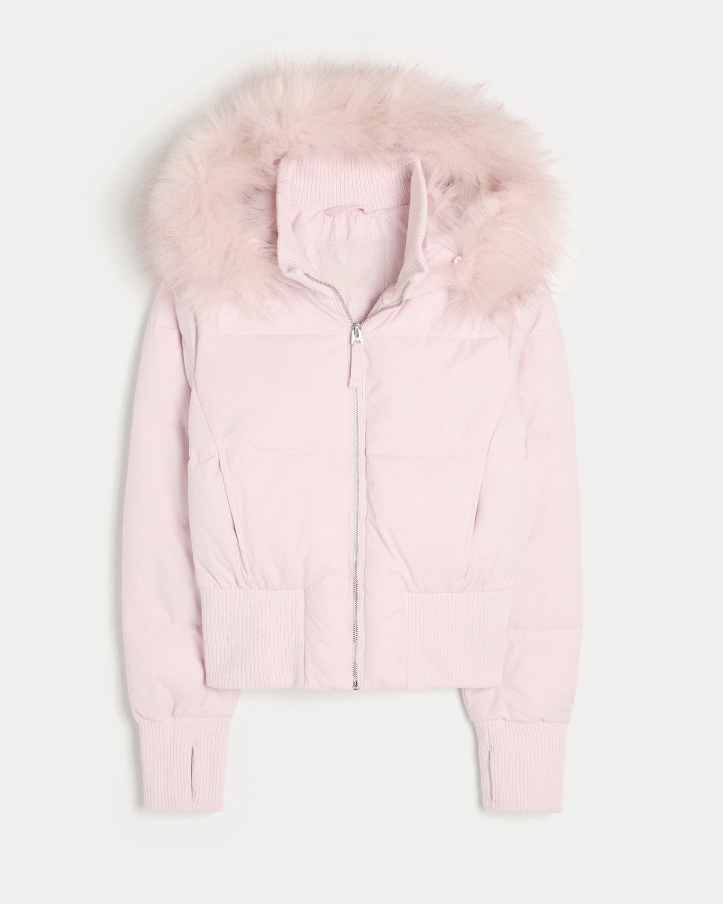 Sylis Quilted Winter Jacket with Detachable Hood and Elastic Cuffs Heidi Fashion