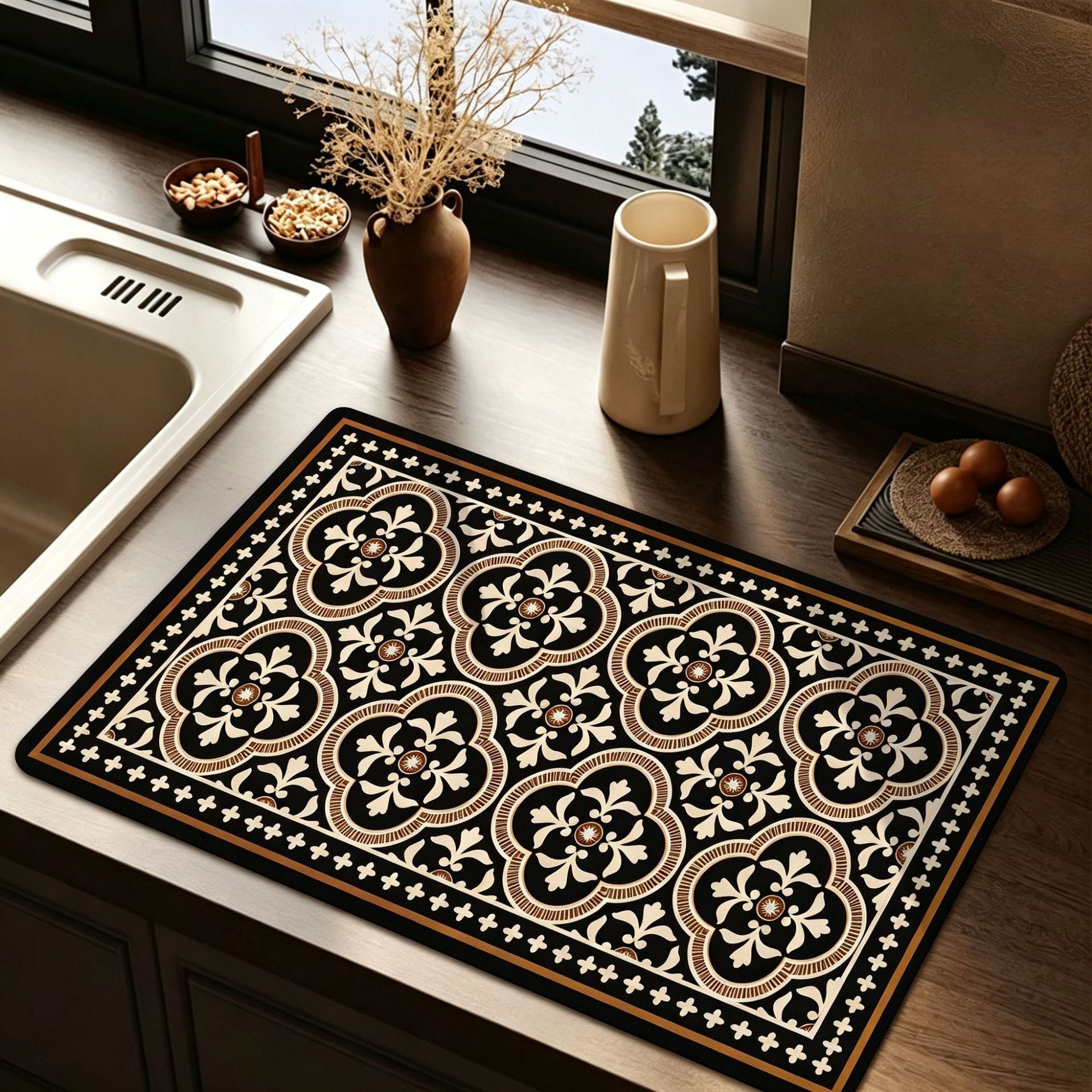 Artistic Kitchen Mat