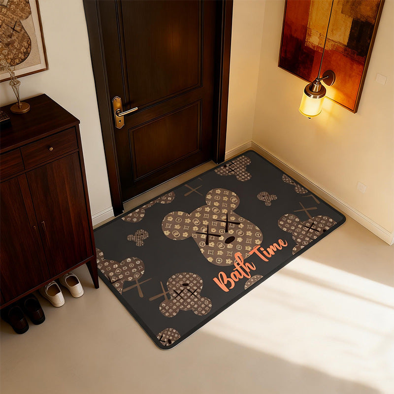 Decorative Cartoon-Themed Floor Mat