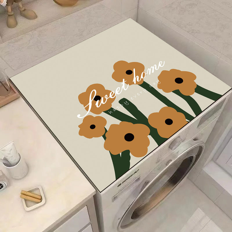 Decorative Washing Machine Mat