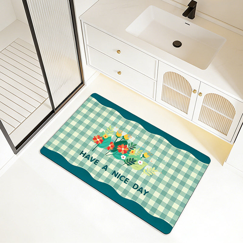 Charming Decorative Bath Mat