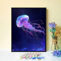 Jellyfish-Inspired Canvas Wall Art Meroci
