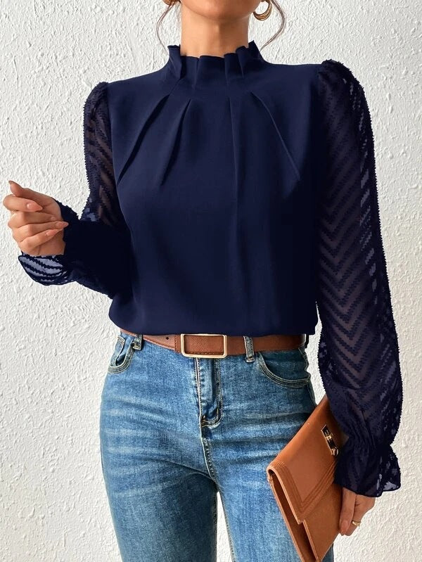 Sylis | Casual Turtleneck Blouse