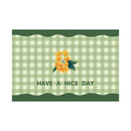 Stylish Floral Patterned Comfort Bath Mat