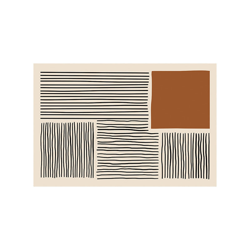 Geometric Patterned Bath Mat