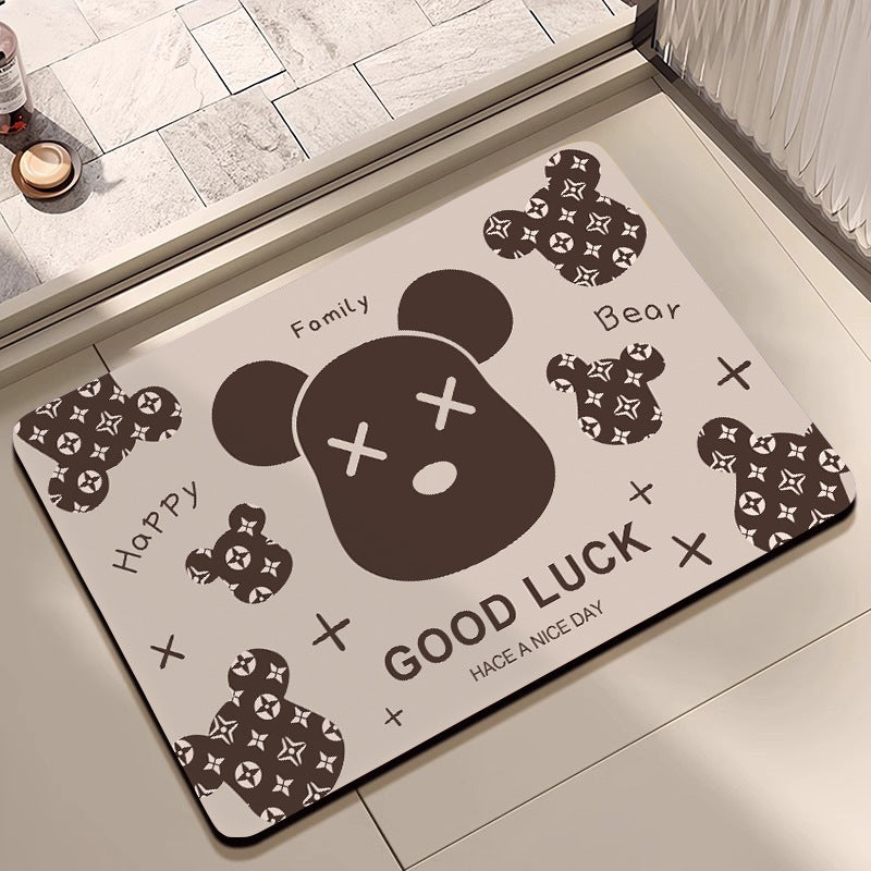 Cute Cartoon Character Bath Mat