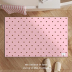 Decorative Star-patterned Bath Mat