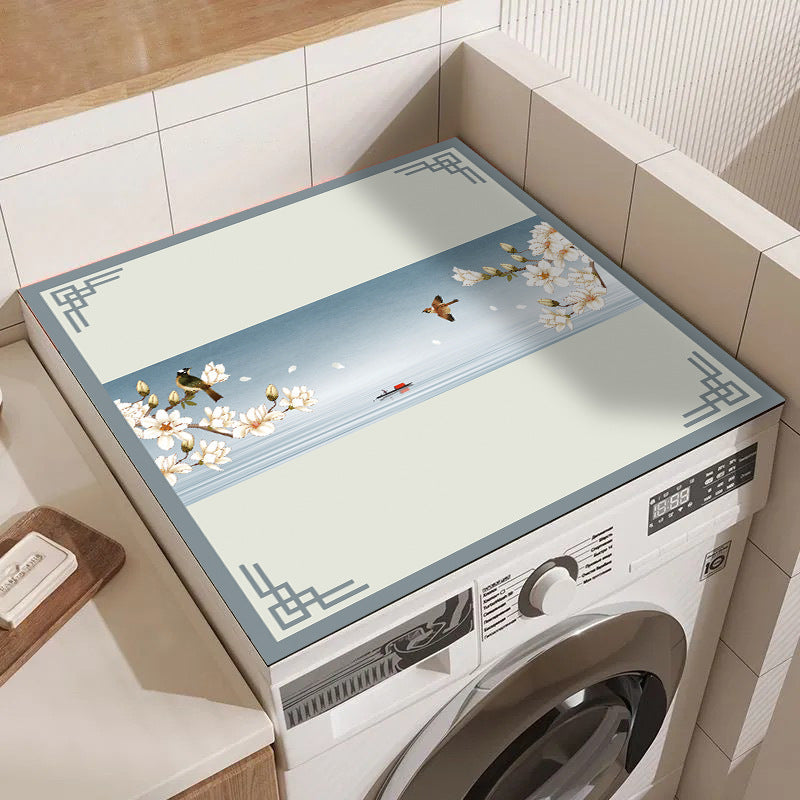 Playful Laundry Topper Mat