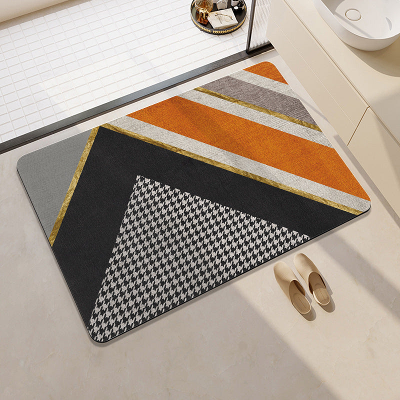 Decorative Geometric Pattern Area Mat