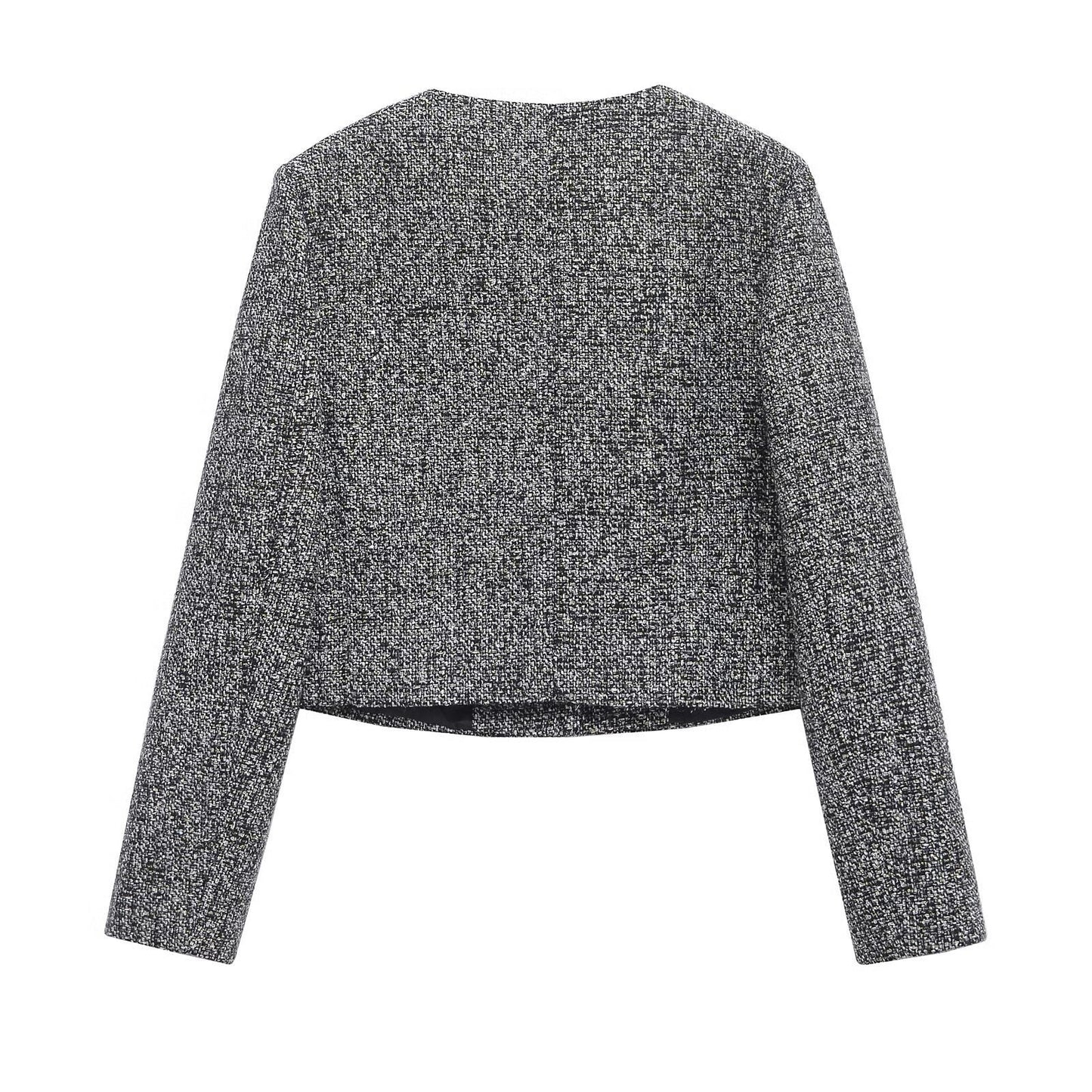 Sylis | Textured small Chanel-style jacket