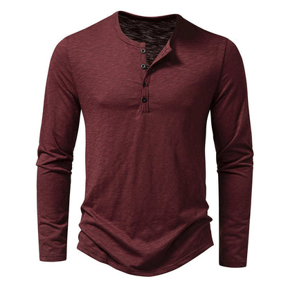 Sylis Long sleeve shirt with buttonless V-neck and breathable fabric Heidi fashion
