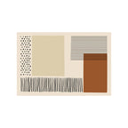 Abstract Geometric Design Bath Mat