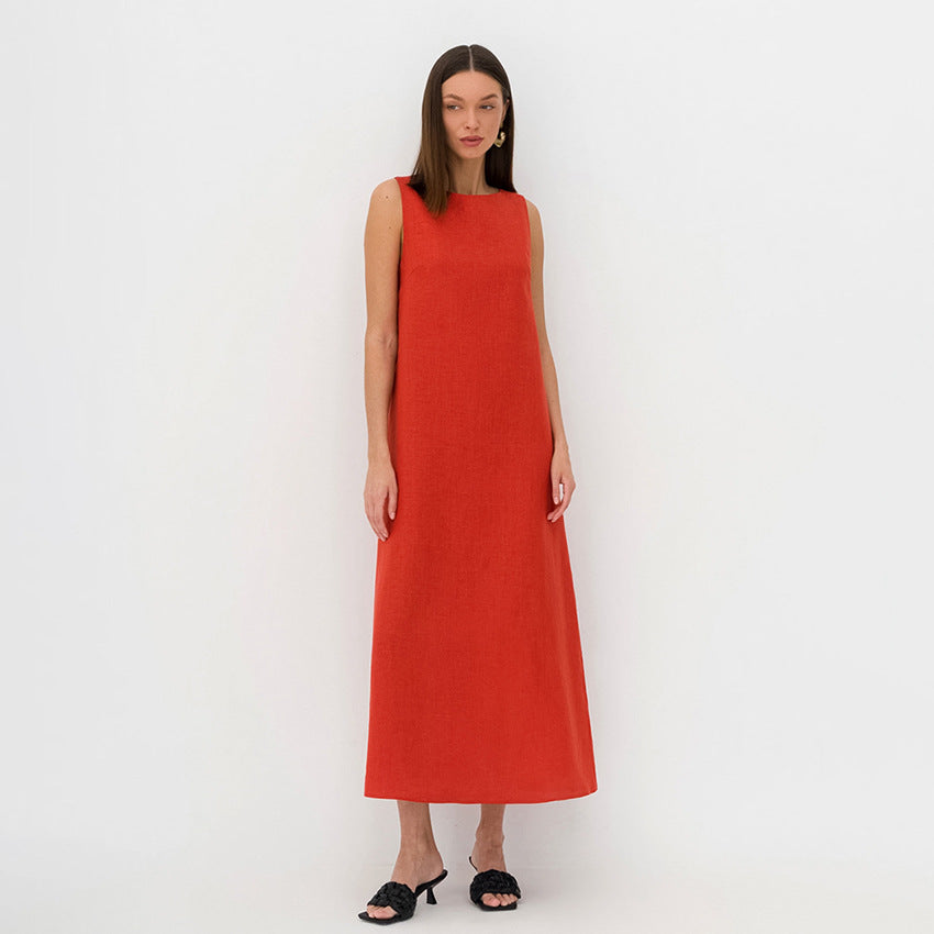 Sylis | French Style Long A-line dress