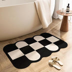 Abstract Shaped Bath Mat