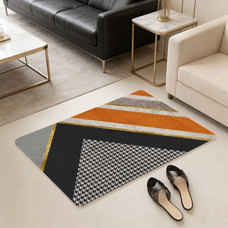 Playful Fruit-Themed Bath Mat