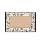 Floral Patterned Bathroom Mat