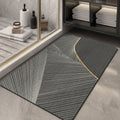 Textured Abstract Design Bath Mat