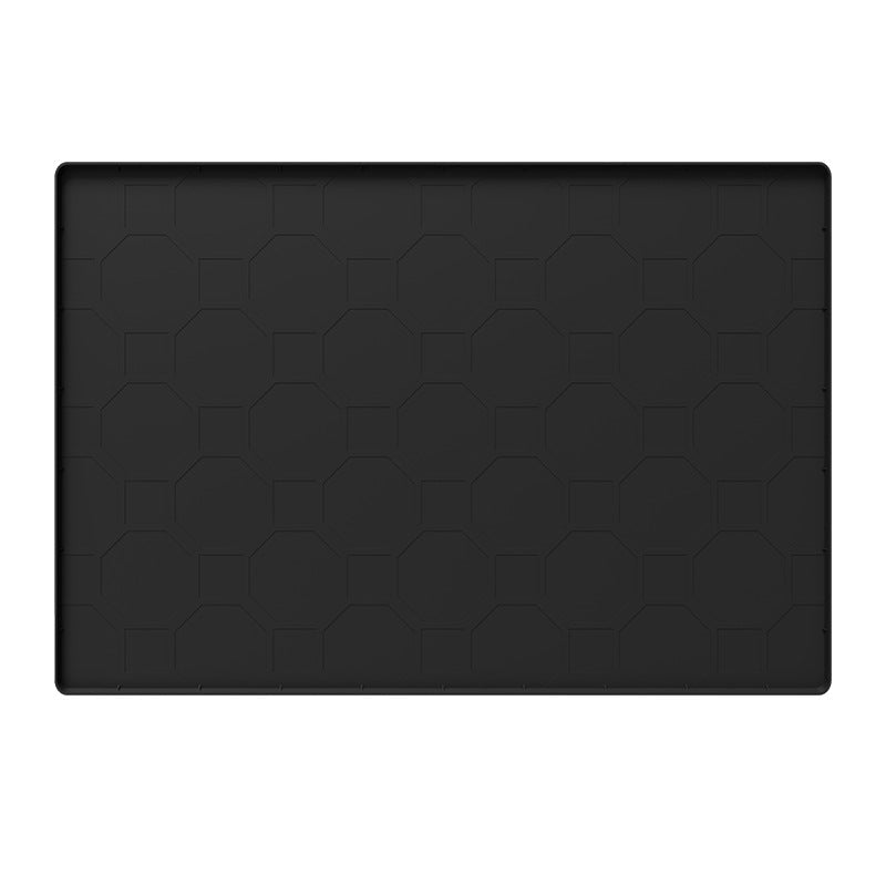 Non-Slip Silicone Utility Tray with Hex Grid Drainage
