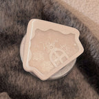 Fragrant candle in Winter House design