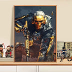 Action Hero Art Print Meroci