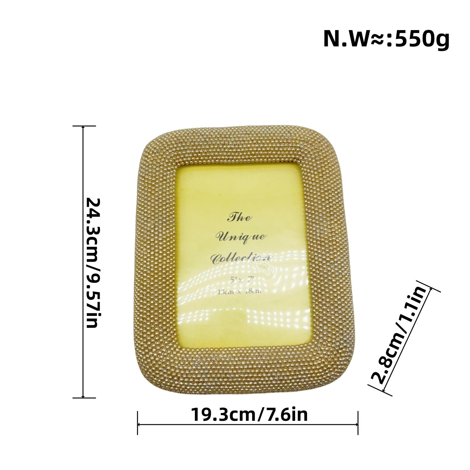 Elegant decorative picture frame with artistic design Meroci